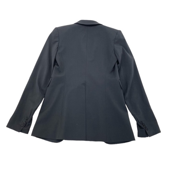 Theory Stretch Wool Equestrian Style Jacket Size 0 Black - Picture 8 of 16